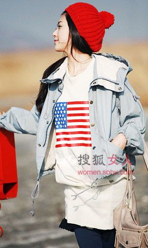 短夾克+牛仔褲 春季搭配最實(shí)用又時(shí)尚